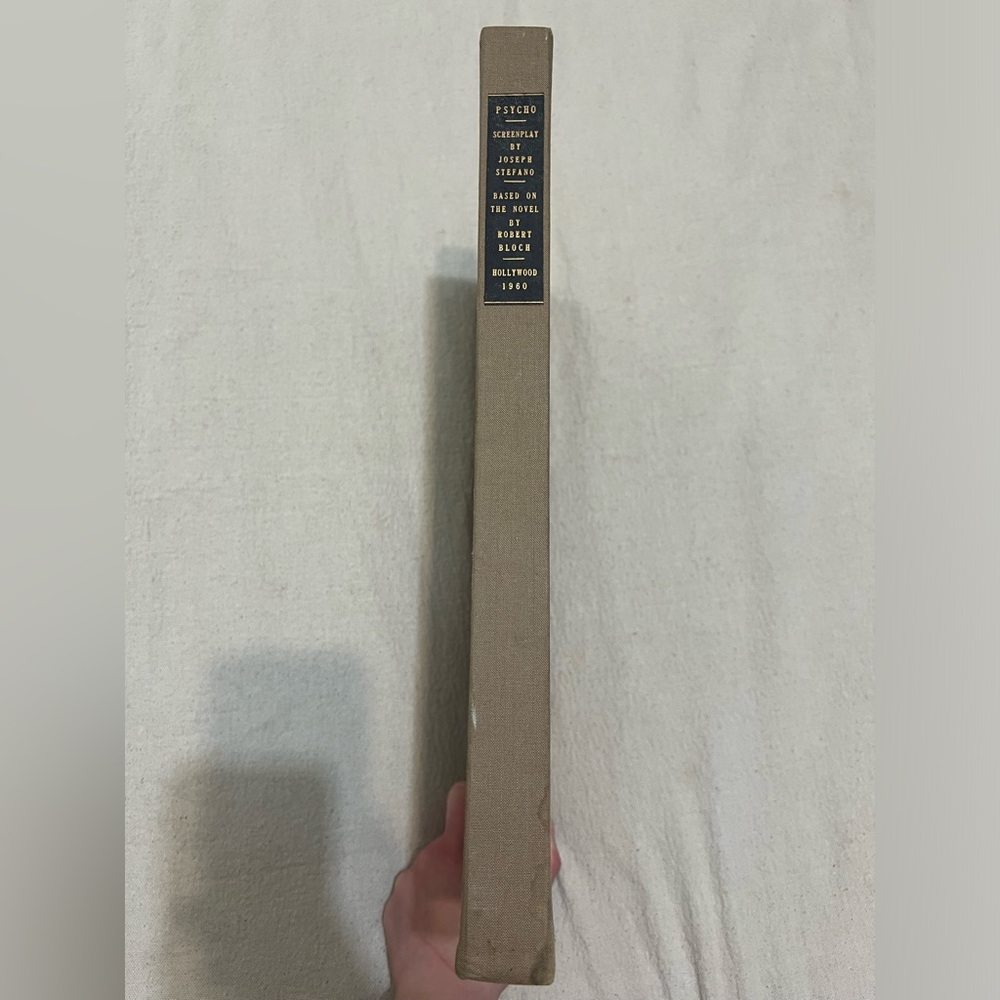 ❌SOLD❌Original Psycho Dialogue Movie Script Signed By Book Author Robert Bloch - Picture 3 of 14